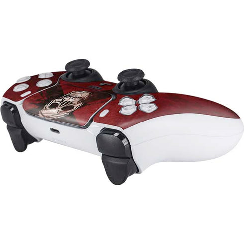 Zombie X Skull & Bone PS5 Controller Skin